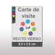 carte de visite recto verso