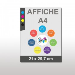 Affiches A4